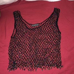 Bebe beaded top